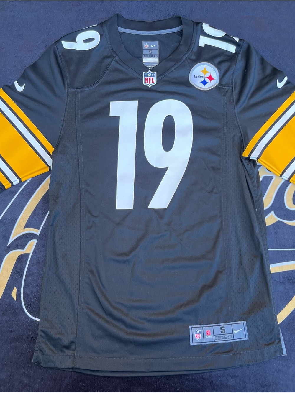 NFL Pittsburgh Steelers Black & Gold #19 Jersey
